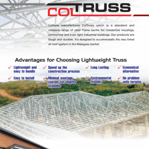 Coltruss | Colform Group Berhad | Reliable Products | Kota Kinabalu, Sabah
