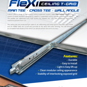 Flexi Ceiling Tee | Colform Group Berhad | Reliable Products | Kota ...